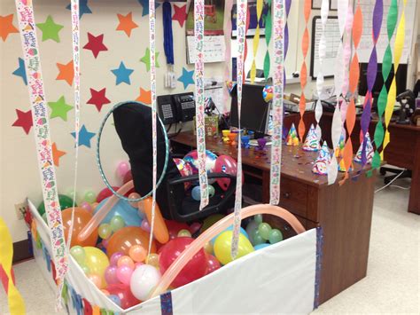 Coworker Birthday Ideas | Office party decorations