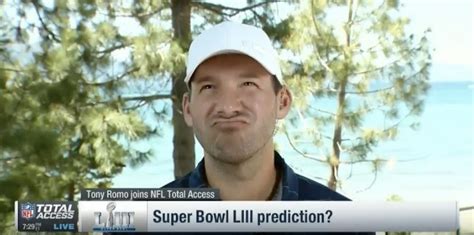 Tony Romo Reveals His Highly-Anticipated Super Bowl 53 Prediction (TWEET)