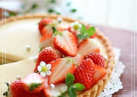 Custard Pudding Tart Recipe by cookpad.japan - Cookpad