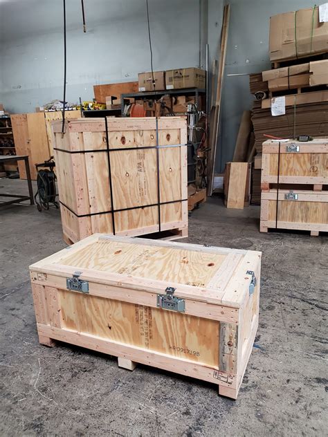 International Shipping Crates | ISPM 15 Heat Treated Wood Crates ...