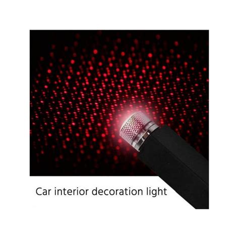 Car USB Star Ceiling Light Car Roof Lights Romantic USB Night Light ...