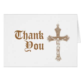 Catholic Thank You Cards | Zazzle