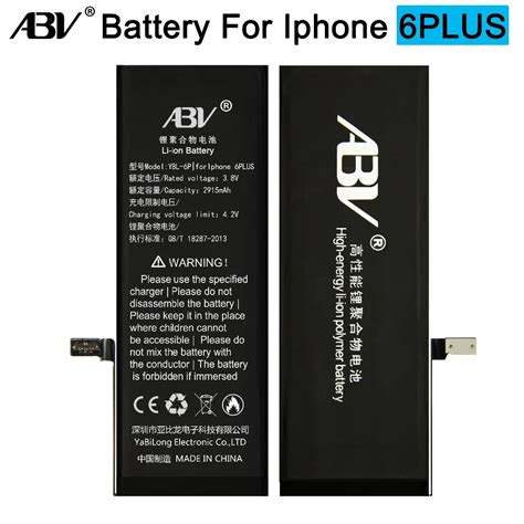 Original ABV high quality Replacement battery for Apple Iphone 6plus ...