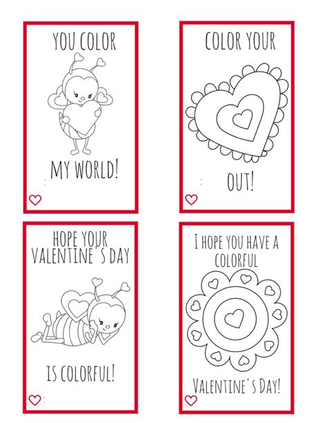 Printable Valentine Cards For Kids