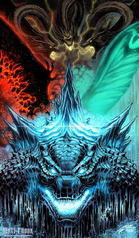 godzilla, king ghidorah, godzilla, mothra, rodan, and 3 more (godzilla ...