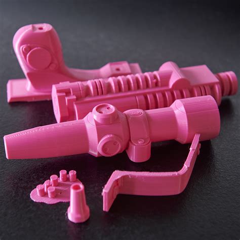 Biker Scout Trooper Blaster Pistol EC-17 3D Print Files — Jedha Workshop
