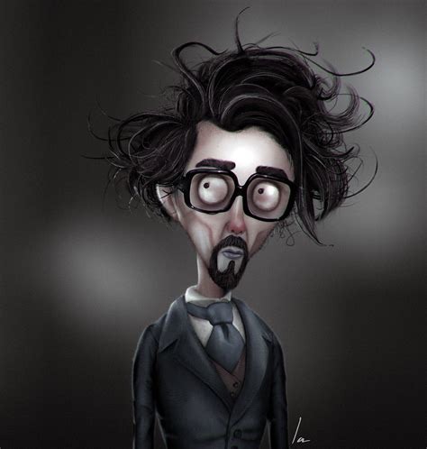 Tim Burton Art Style