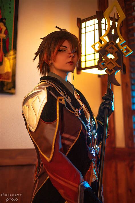 Genshin Impact Zhongli cosplay by Daria-Lazur on DeviantArt