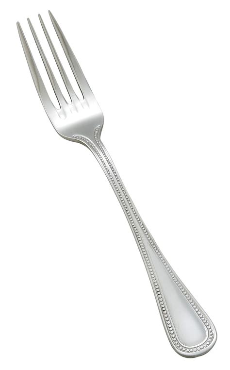 Deluxe Pearl Extra Heavy 18/8 Stainless Steel Dinner Fork - LionsDeal