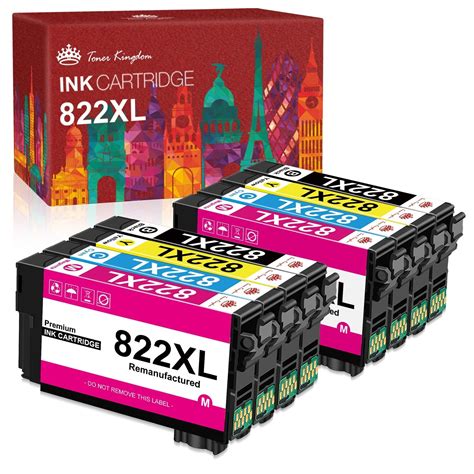 822XL T882 XL Ink Cartridge For Epson WorkForce Pro WF-3820 WF-4820 WF ...