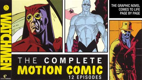 Watchmen Motion Comic Now Available On ITunes (2008)