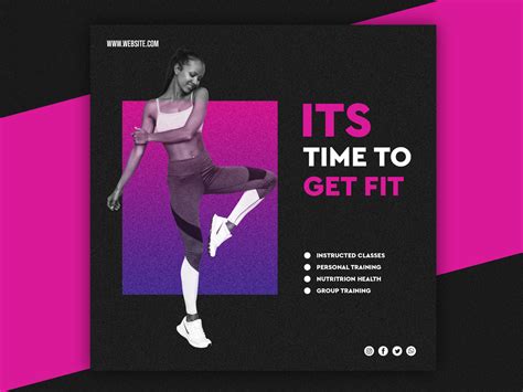 Gym Banner Design by rebrandoo on Dribbble