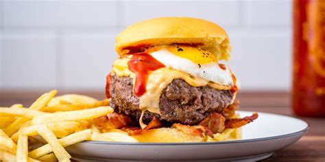 Best Breakfast Burger Recipe - Best Burger Recipes - Delish.com