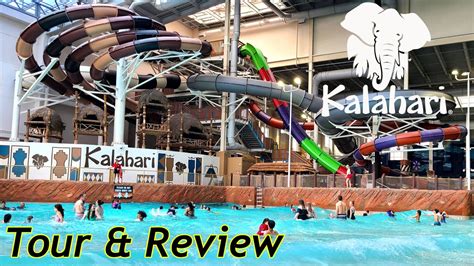 Kalahari Waterpark Resort (Poconos) Tour & Review with The Legend - YouTube