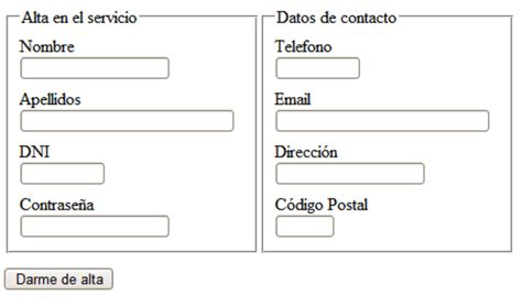 Ejemplos De Formularios