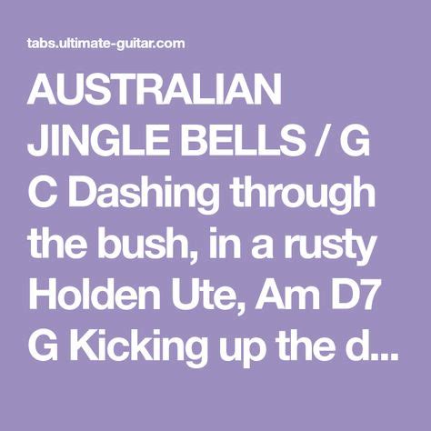 Misc Christmas - Australian Jingle Bells (Chords) | Jingle bells ...