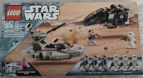 Upcoming LEGO 40755 Imperial Dropship vs Rebel Scout Speeder Images Leaked! - The Brick Escape