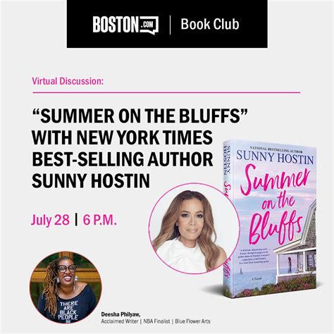 Our Book Club's next read is ‘Summer on the Bluffs’ by Sunny Hostin