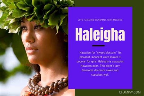 350+ Hawaiian Nicknames With Proper Meaning