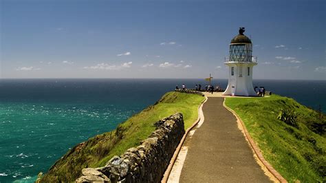 Cape Reinga, Lighthouse At The Edge Of by Yoav Peled