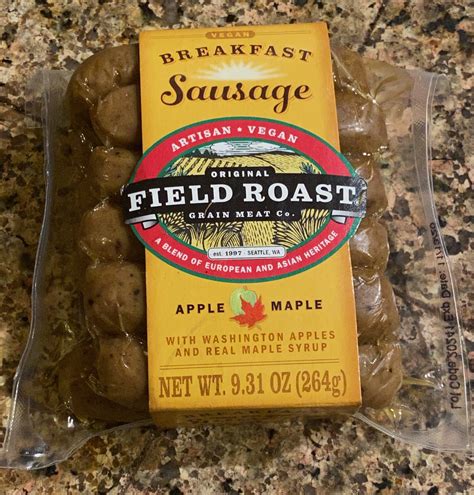 Field Roast Apple Maple Breakfast Sausage Review - Selective Elective