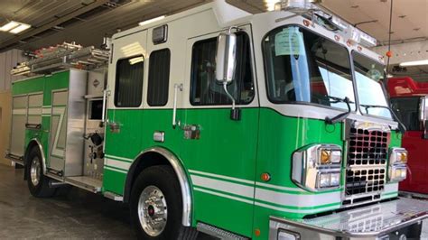 Huntington Fire Department to unveil new green fire truck | WCHS