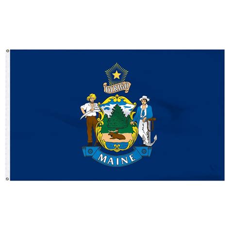 Maine flag 2ft x 3ft Nylon - Walmart.com - Walmart.com