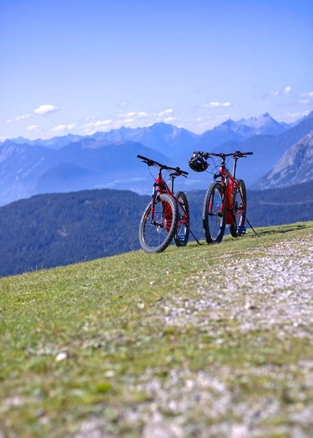 Premium Photo | Bicycles in the mountains