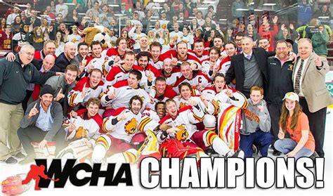 Ferris State Hockey wins WCHA regular-season title in inaugural ...