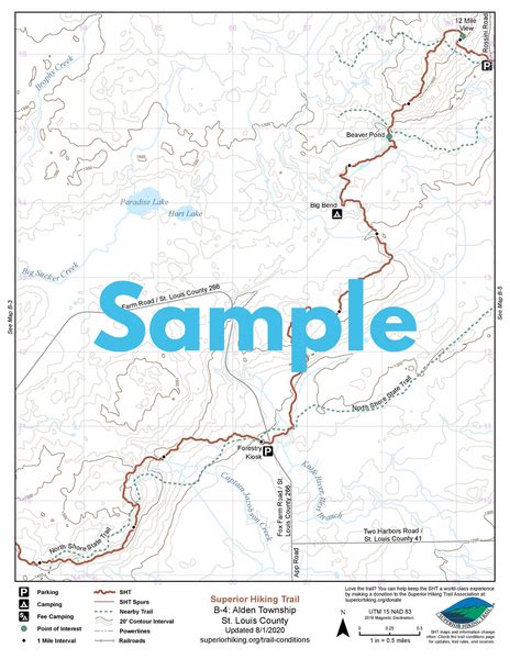 Trail Atlas of the Superior Hiking Trail – Superior Hiking Trail Association