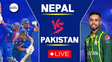 NEPAL VS PAKISTAN A LIVE || NEPAL VS PAKISTAN CRICKET LIVE || ACC EMERGING ASIA CUP 2023 LIVE ...