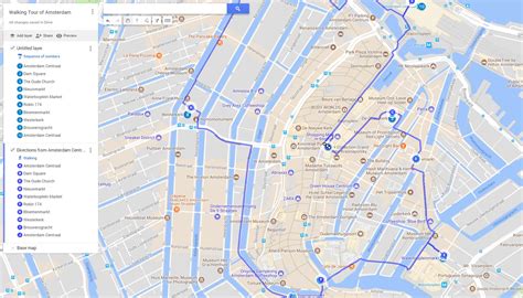 Amsterdam Walking Tour with Google Maps Instructions - Guidora