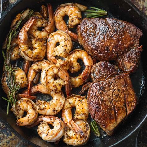 Surf and Turf Recipe (VIDEO) - NatashasKitchen.com