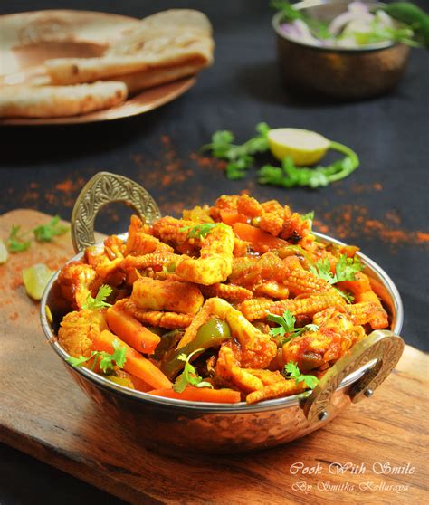 VEGETABLE JALFREZI / EASY VEG JALFREZI RECIPE - Cook with Smile