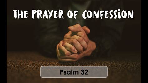 The Prayer of Confession - YouTube