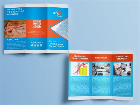 Trifold Brochure Design on Behance -- Brochure Examples From Venngage ...
