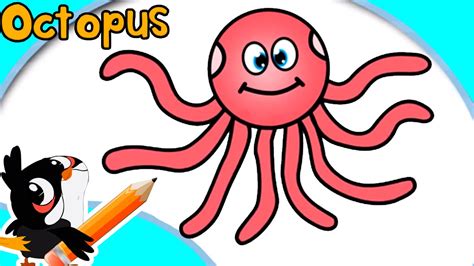 Easy Octopus Drawing at GetDrawings | Free download