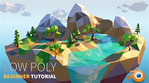Low Poly Island - Beginner Blender 2.8 Tutorial - BlenderNation