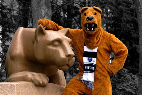 Nittany Lion with the Nittany Lion! Awesome! | Penn state, Penn state nittany lions, Penn state ...