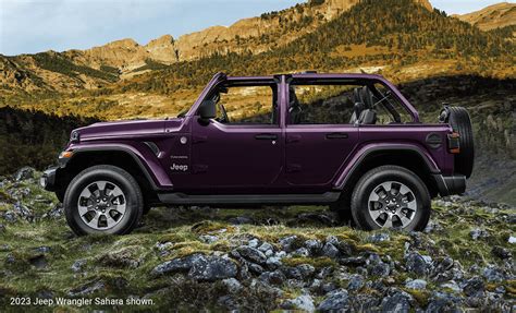 2022 Jeep Color Chart