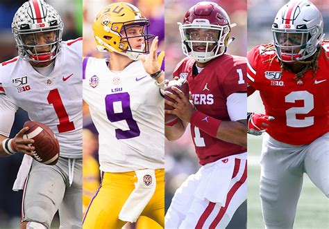 Burrow, Fields, Hurts and Young named 2019 Heisman Trophy finalists ...