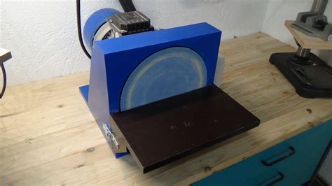 DIY Disc Sander How to build a 10" DIY Benchtop Disc Sander with Dust ...