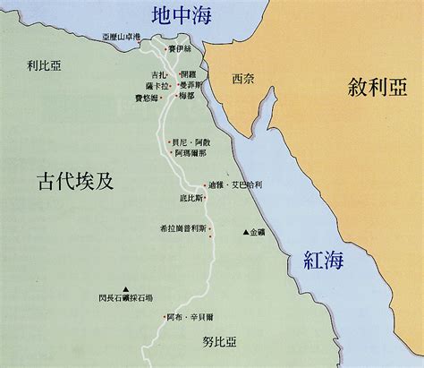 古埃及地图_图片_互动百科