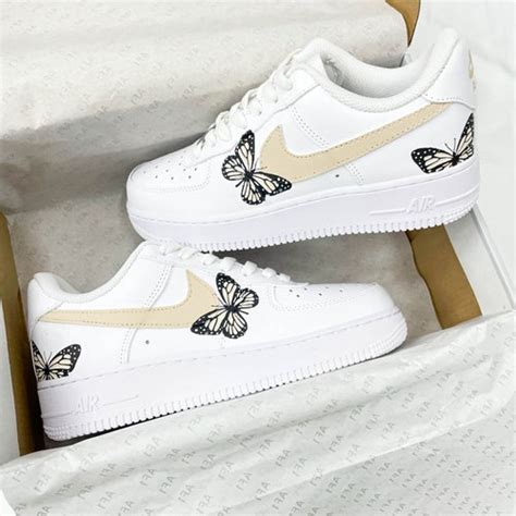 Nike Air Force 1 Panda Custom - Etsy