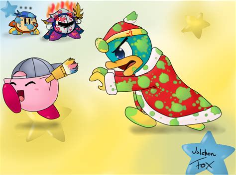 Kirby and King dedede by julchenfox