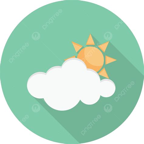 Sun Cloud Outline Graphic Shiny Vector, Outline, Graphic, Shiny PNG and ...