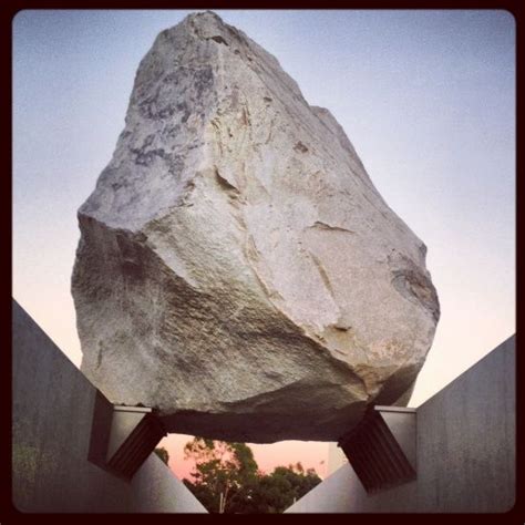 levitated mass at lacma | Levitated mass, Levitation, Art