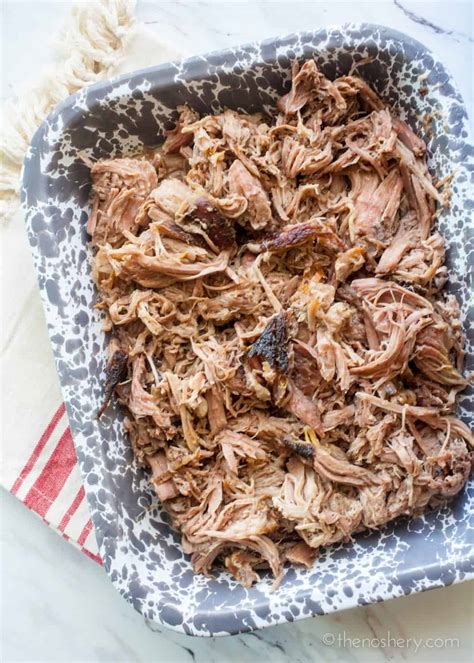 Slow Cooker Pernil (Puerto Rican Pork Shoulder) - The Noshery