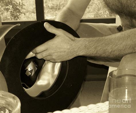 Hat in Hand Photograph by Gary F - Fine Art America