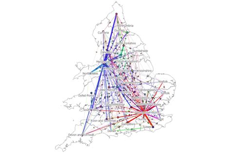 County Lines Map - Bank2home.com